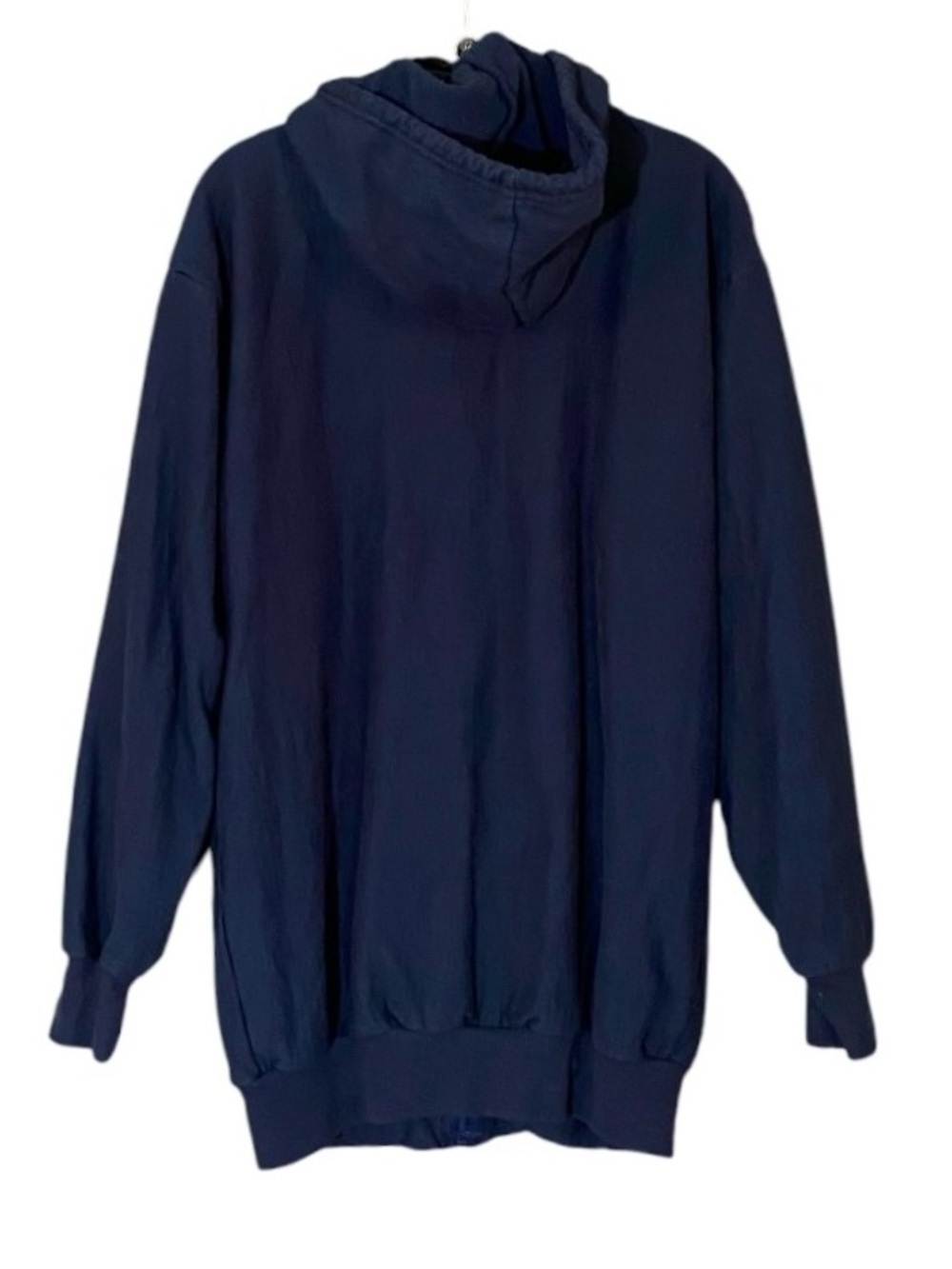 Tesla Tyndale Navy Full Zip Hoodie M Embroidered Logo Made USA Workwear Tech - Picture 4 of 6